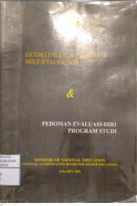 Guidelines For Program Self-Evaluation