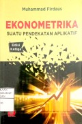 Ekonometrika : Suatu Pendekatan Aplikatif Ed.3