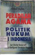 Peradilan Agama Dalam Politik Hukum Di Indonesia