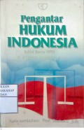 Pengantar Hukum Indonesia Ed.2, Cet.3