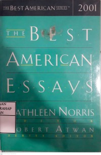 The Best American Essays 2001