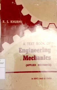 A Text Book Of Engineering Mechanics (Applied Mechanics)