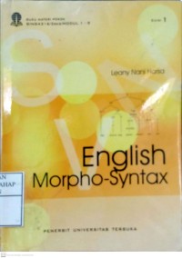 English Morpho-Syntax