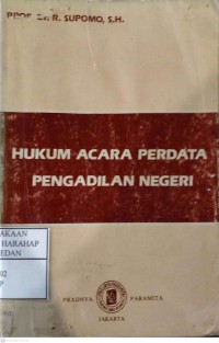 Image of Hukum Acara Perdata Pengadilan Negeri