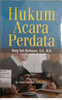 Image of Hukum Acara Perdata