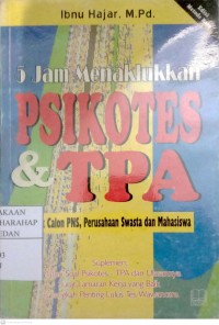 Image of 5 Jam Menaklukan Psikotes & TPA