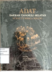 Adat Daerah Tapanuli Selatan : Surat Tumbaga Holing
