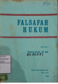 Falsafah Hukum