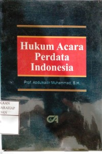 Hukum Acara Perdata Indonesia