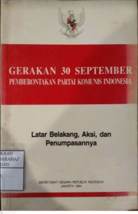 Gerakan 30 September Pemberontakan Partai Komunis Indonesia