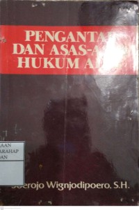 Pengantar Dan Asas-asas Hukum Adat