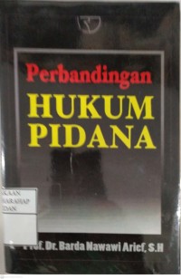 Perbandingan Hukum Pidana