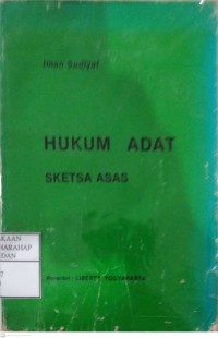 Hukum Adat :Sketsa Adat