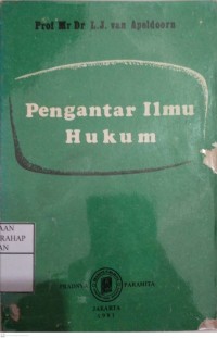 Pengantar Ilmu Hukum