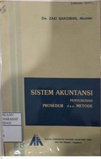 Sistem Akuntansi : Penyusunan Prosedur Dan Metode