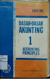 Dasar-dasar Akunting 1 (Accounting Principles)