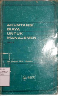 Akuntansi Biaya Untuk Manajemen