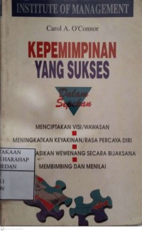 Kepemimpinan Yang Sukses Dalam Sepekan