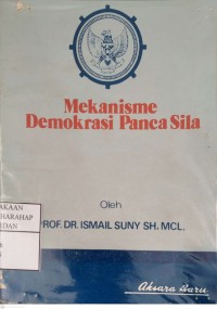 Mekanisme Demokrasi Pancasila