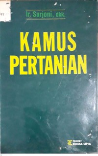 Kamus Pertanian