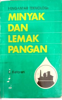 Pengantar Teknologi Minyak Dan Lemak Pangan