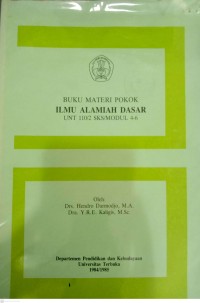 Buku Materi Pokok Ilmu Alamiah Dasar