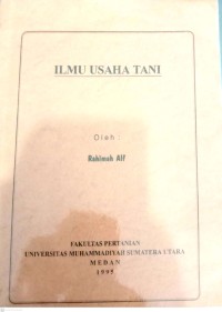 Ilmu Usaha Tani