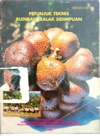 Petunjuk Teknis Budidaya Salak Sidimpuan