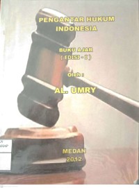 Pengantar Hukum Indonesia (Buku Ajar Ed.1)