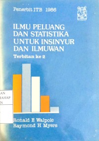 Ilmu Peluang Dan Statistika Untuk Insinyur Dan Ilmuwan Terbitan Ke 2